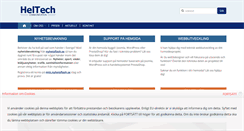 Desktop Screenshot of heltech.se